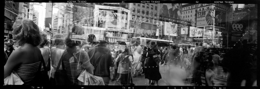 sister in the mirror : NeWyOrK panorama  : Jay Colton Photography